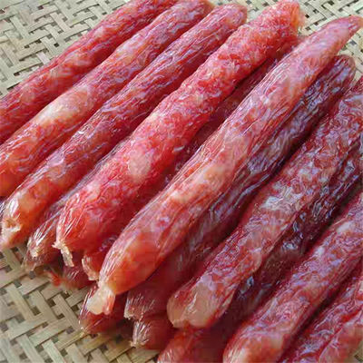 HALAL Certificados de Tamanho Uniforme Cachoeiras de Salsichas de Colágeno de Grau Alimentar para Salsichas Fumadas e Secas ao Vento