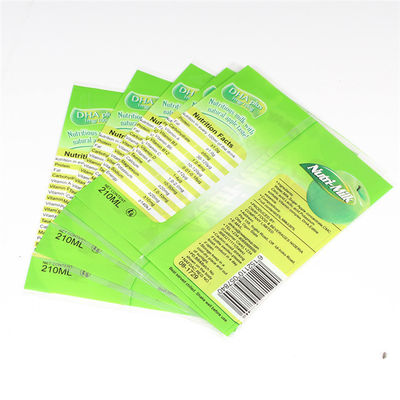Filme lustroso da luva do psiquiatra do ANIMAL DE ESTIMAÇÃO de Matte Printed Bottle Labels