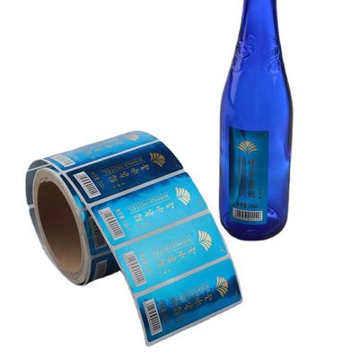 A cerveja da água do vinho imprimiu do ANIMAL DE ESTIMAÇÃO impermeável do PVC das etiquetas da garrafa a etiqueta autoadesiva