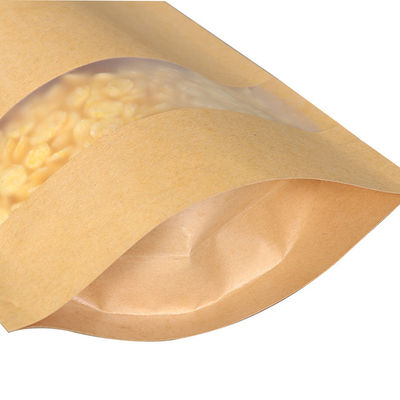 O empacotamento de alimento do bloco de Doy ensaca o suporte impermeável do papel de embalagem acima do malote Ziplock