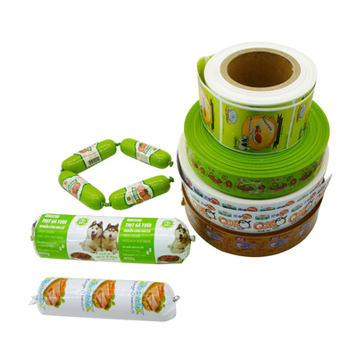 Logotipo personalizado [Rinting Polyamide Material Sausage Casings For Meat Sausage Packages