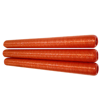 Cássaro de salsicha fumada de celulose não comestível Cássaro de salsicha de celulose de cor vermelha