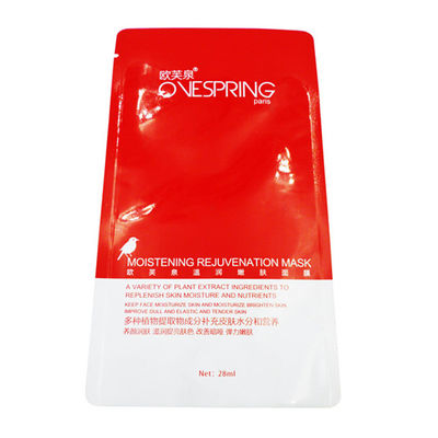 Saco plástico de película de alumínio selado para embalagem de alimentos e lanches