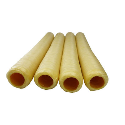 Capa de salsicha de colágeno de cor natural disponível fumada com 15 mm-34 mm de tamanho para salsichas de carne