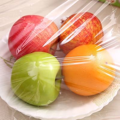 Película de adesão de PVC de cor transparente de alta resistência para alimentos