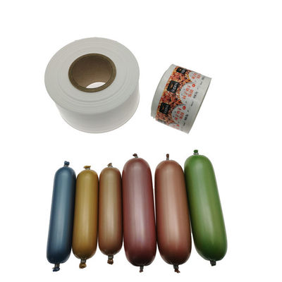 impressão de padrão colorido personalizado tripas de recheio de salsicha de qualidade alimentar